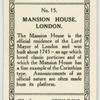 Mansion House, London.