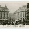 Piccadilly Circus, London.