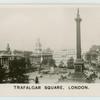 Trafalgar Square, London.