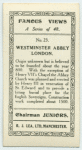 Westminster Abbey, London.
