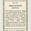Kenilworth Castle.