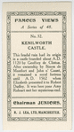 Kenilworth Castle.
