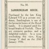 Sandringham.