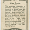 Miss Croker