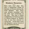 Madame Recamier