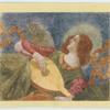 Da Forli.  Angel with a lute.