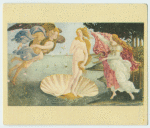 Botticelli.  The birth of Venus.