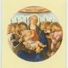 Botticelli.  Mandonna and singing angels.