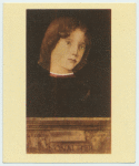Giovanni Bellini.  Portrait of a boy.