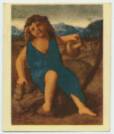 Giovanni Bellini.  The infant Bacchus.