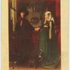 Jan Van Eyck.  giovanni Arnolfini and his wife.