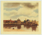 Jan Vermeer.  View of Delft.