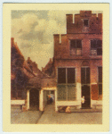 Vermeer.  Little street in Delft.