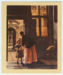 De Hooch.  Boy with Pomegranates.