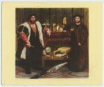 Holbein.  The Ambassadors.