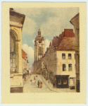 Corot.  Belfry at Douai.
