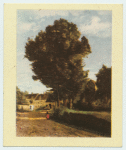 Corot.  The village road.
