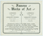 Lawrence. Georgina Lennox.
