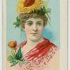 Helen Standish as "The Sunflower".