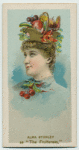 Alma Stanley as "The Fruiteress".