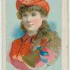 Miss Barrington as "The Fire Lassie".