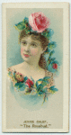 Jennie Calef as "The Rosebud".