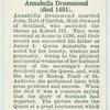 Annabella Drummond (died 1401).