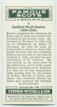Cardinal David Beaton (1494-1546).