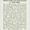 David Leslie, 1st Lord Newark (c. 1610-1682).