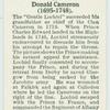 Donald Cameron (1695-1748).