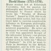 David Hume (1711-1776).