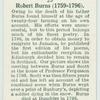 Robert Burns (1759-1796).