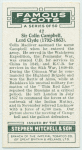 Sir Colin Campbell, Lord Clyde (1792-1863).