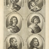 Bust portraits.] Francisco de Quenot alias Fiamengo Bruxellanus, Peter de Laar alias Bambots Harlemensis, [...]