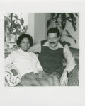 Ed & Ola Hightower. 134 Maple St., Flatbush, Brooklyn. February 19, 1978.