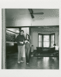 Lynn Milgrim & Richard Green. 138 Maple St., Flatbush, Brooklyn. December 28, 1978.
