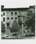 Lester & Carolyn Beck (small bay windows). 189 Washington Park, Fort Greene, Brooklyn. May 20, 1978.