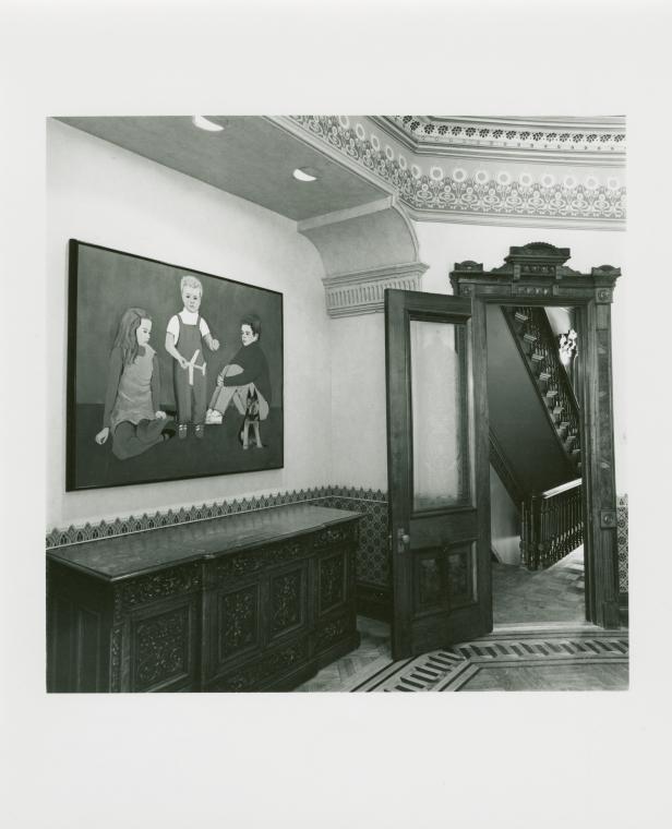 Clem & Clair Labine. 199 Berkeley Pl., Park Slope, Brooklyn. March 4, 1978.