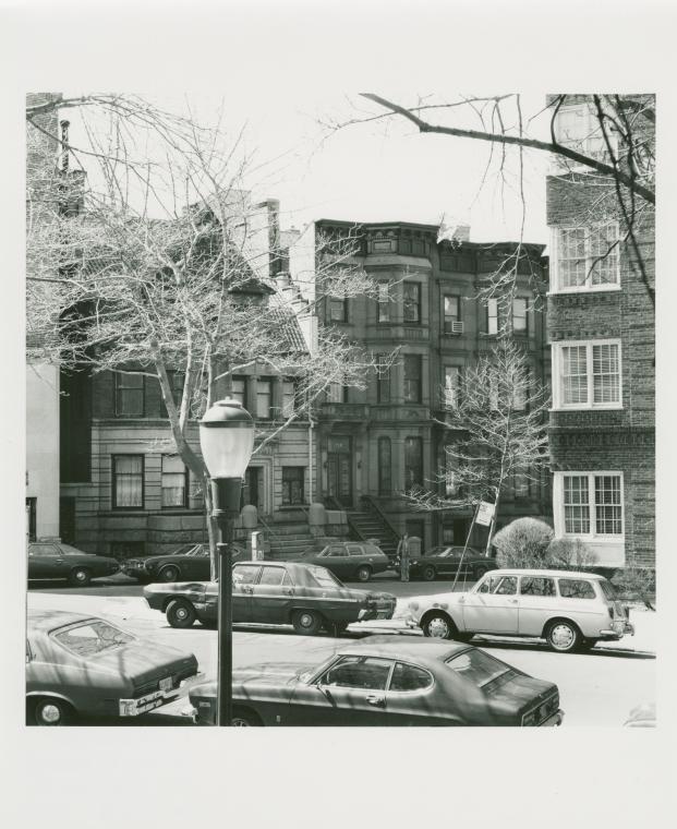 Everett Ortner home. 272 Berkeley Pl., Park Slope, Brooklyn. March 4, 1978.