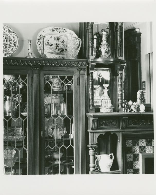 Everett & Evelyn Ortner home. 272 Berkeley Pl., Park Slope, Brooklyn. March 4, 1978.