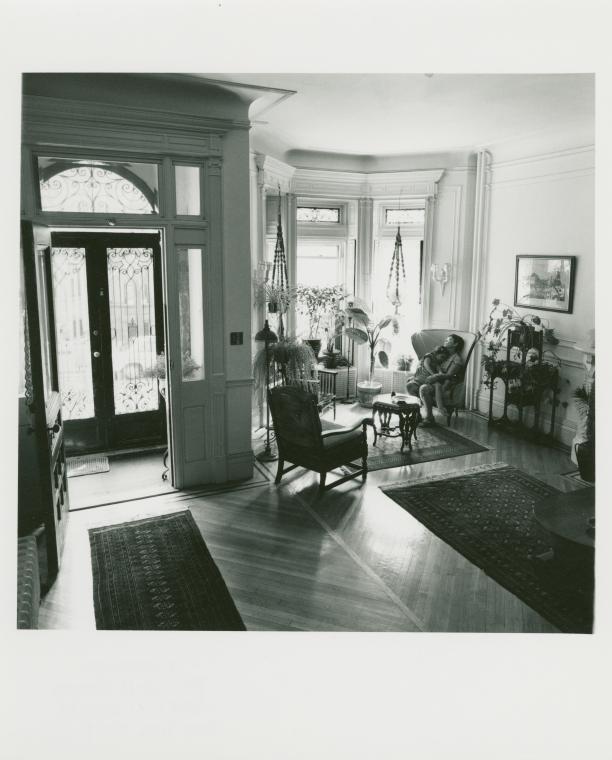 Geoffrey & Tobi Needler. 51 Montgomery Pl., Park Slope, Brooklyn. June 24, 1978.