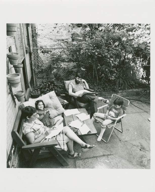 Geoffrey & Tobi Needler. 51 Montgomery Pl., Park Slope, Brooklyn. June 24, 1978.