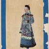 Mandarins and their Ladies. [Man in robe with blue cloud pattern]