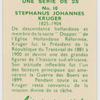 Stephaus Johannes Kruger.