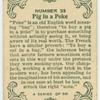 Pig in a poke.