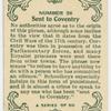 Sent to Coventry.