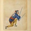 Man with two long blades
