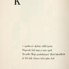K [letter K - poem]