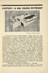 Lisitzky: A mai orosz épitészet; Malewitsch: Architektura 1923.