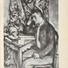 Cézanne: Ifjú a halálfejjel.